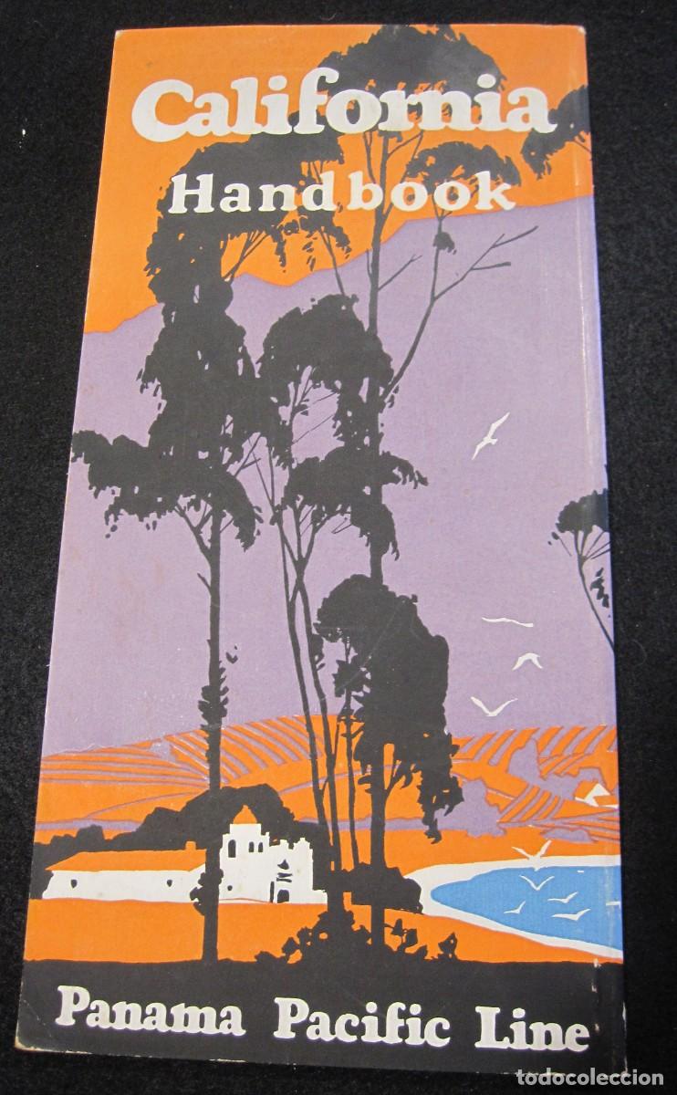 L&iacute;neas de navegaci&oacute;n: CALIFORNIA HANDBOOK. Panama Pacific Line. 1932? - Foto 13