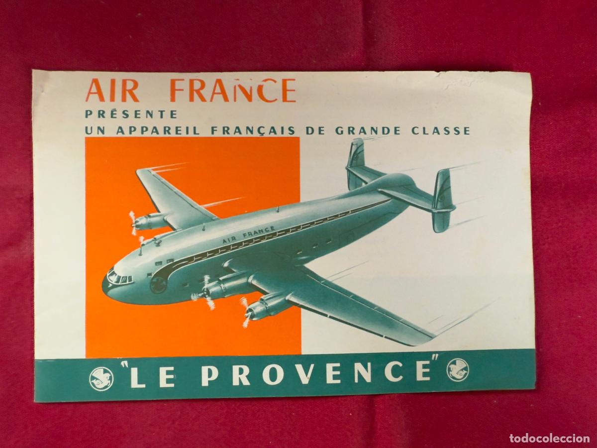 L&iacute;neas de navegaci&oacute;n: AIR FRANCE - LE PROVENCE - Foto 1
