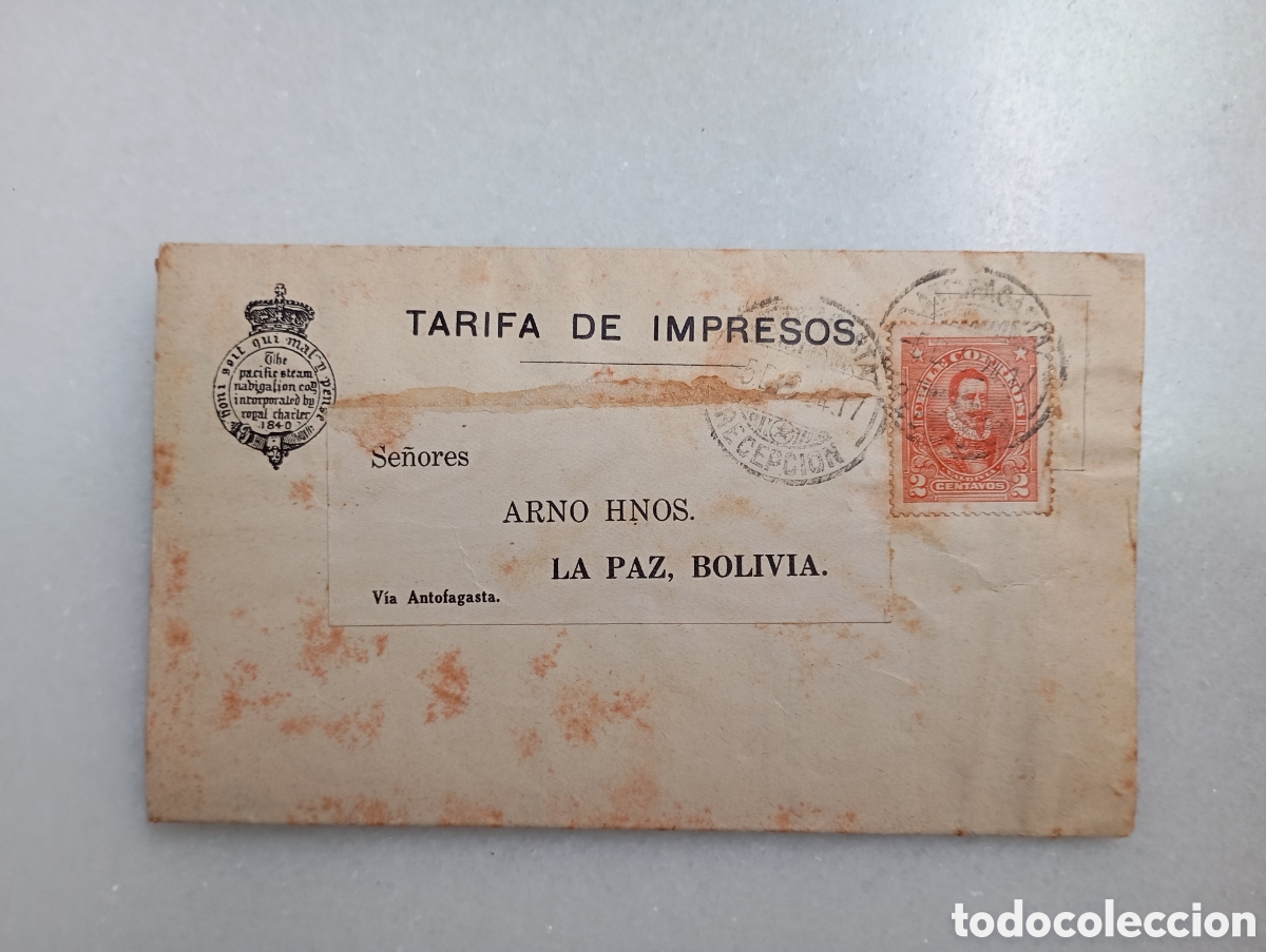 L&iacute;neas de navegaci&oacute;n: The pacific steam navigation company. - Foto 3