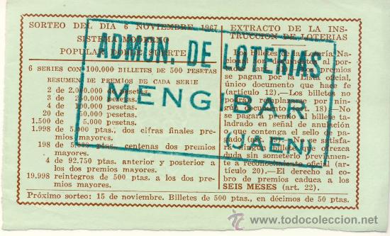 Loterie Nationale: DECIMO PARA COLECCIONISTAS POR ADMINISTRACIONES