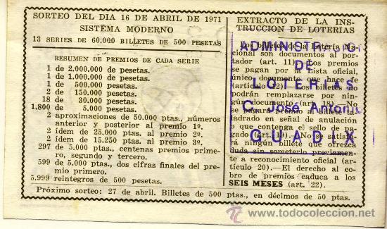 Loterie Nationale: COLECCIONISMO POR ADMINISTRACIONES. ADMON.  GUADIX