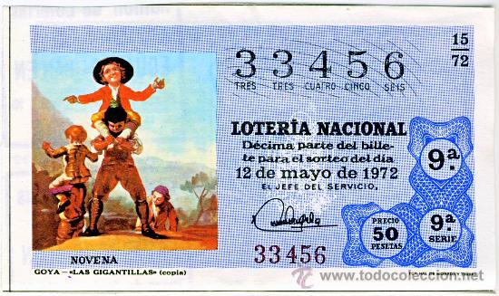 Loterie Nationale: LOTERIA NACIONAL.- SORTEO 15 DE 1972.- (2)