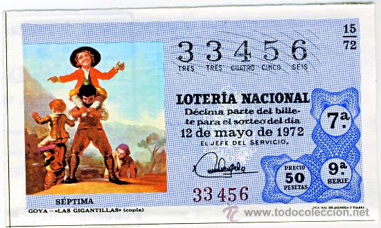 Loterie Nationale: LOTERIA NACIONAL.- SORTEO 15 DE 1972.- (4)
