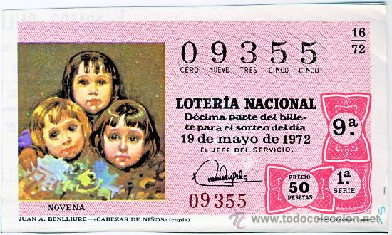 Loterie Nationale: LOTERIA NACIONAL.-SORTEO 16 DE 1972 (5)