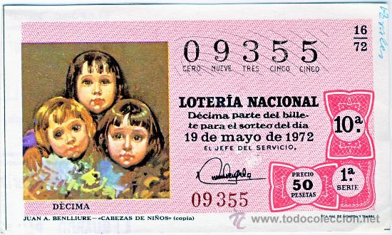 Loterie Nationale: LOTERIA NACIONAL.-SORTEO 16 DE 1972 (6)
