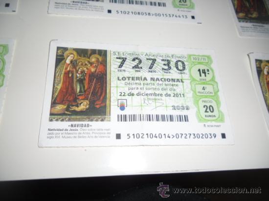 Lotteria Nationale Spagnola: LOTERIA NACIONAL SORTEO GORDO DE NAVIDAD  22 DE DICIEMBRE  2011