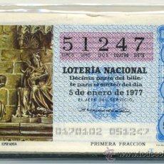 Lotería Nacional: LOTERÍA NACIONAL - AÑO COMPLETO 1977. Lote 30234096