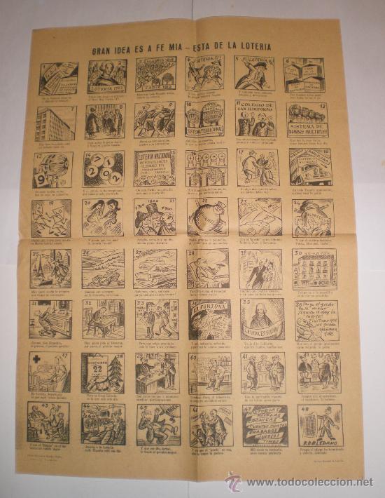 Loter&iacute;a nacional: Cartel publicitario del Servicio Nacional de Loter&iacute;as &middot; Serie de vi&ntilde;etas &middot; 1966
