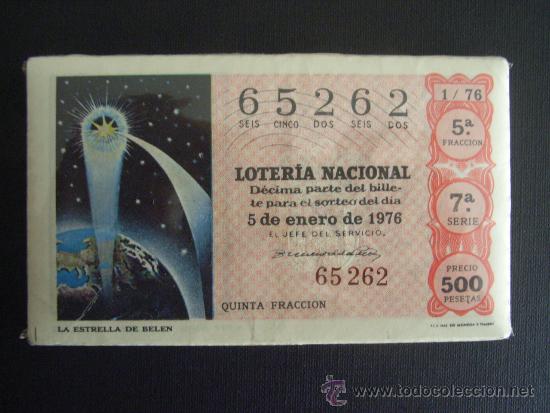 National Spanish Lottery: LOTERIA SABADO 1976. A&Ntilde;O COMPLETO