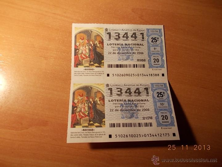 National Spanish Lottery: LOTERIA NAVIDAD