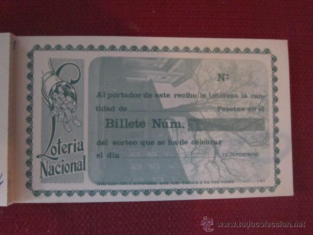 National Spanish Lottery: LOTER&Iacute;A NACIONAL. Cuaderno de reparto de participaciones. 1984.