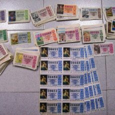 Lotería Nacional: LOTE APROXIMADAMENTE 800 DÉCIMOS LOTERÍA NACIONAL AÑOS 1970-2004. Lote 48104027