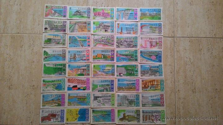 Loter&iacute;a nacional: DECIMOS LOTERIA 1973 TEMATICA EDIFICIOS - Foto 1