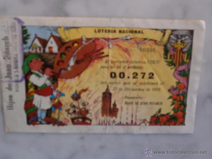 Loter&iacute;a Nacional: participacion loteria nacional sorteo 22 diciembre - de 1978