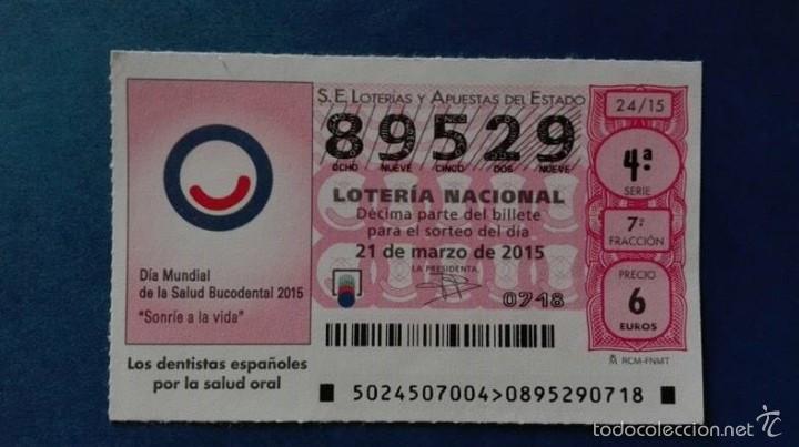 National Spanish Lottery: decimo de loteria numero alto