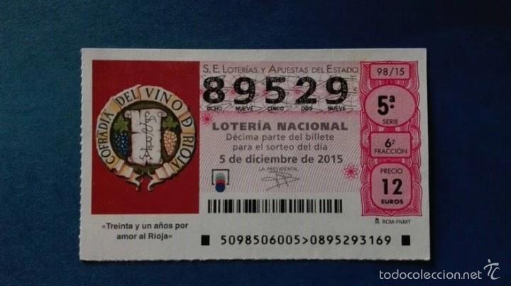 National Spanish Lottery: decimo de loteria numero alto