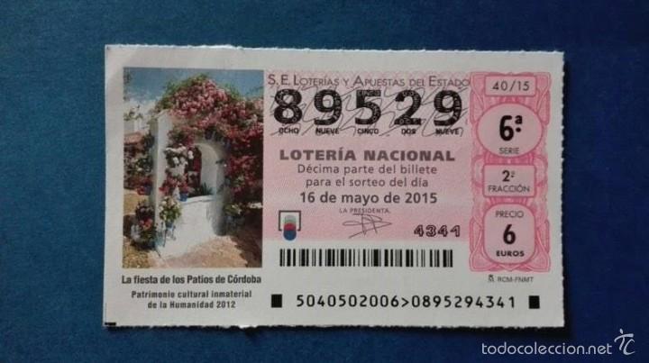 National Spanish Lottery: decimo de loteria numero alto