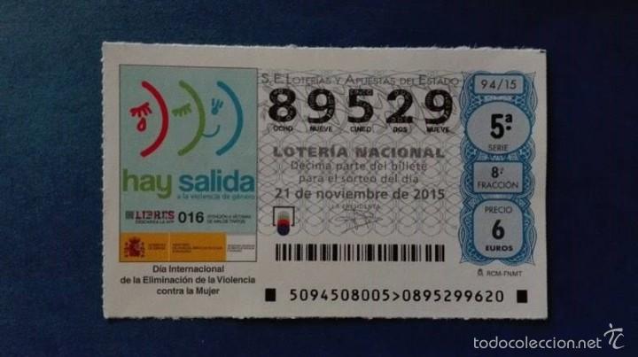 National Spanish Lottery: decimo de loteria numero alto