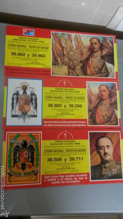 Loter&iacute;a Nacional: LOTERIA FRANQUISTA A&Ntilde;OS 70'