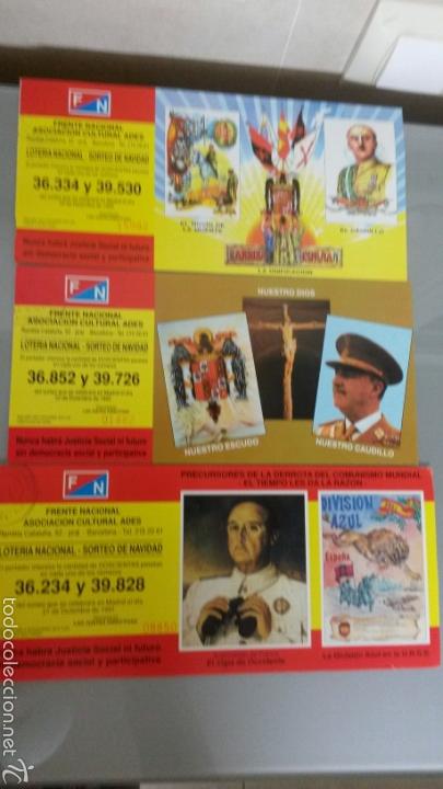 Loter&iacute;a Nacional: LOTERIA FRANQUISTA F/N