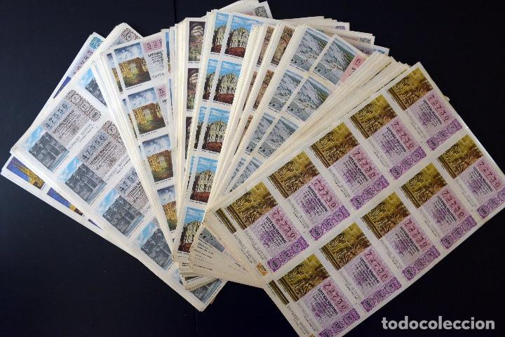 National Spanish Lottery: 193 hojas de Loteria Nacional a&ntilde;o 1977