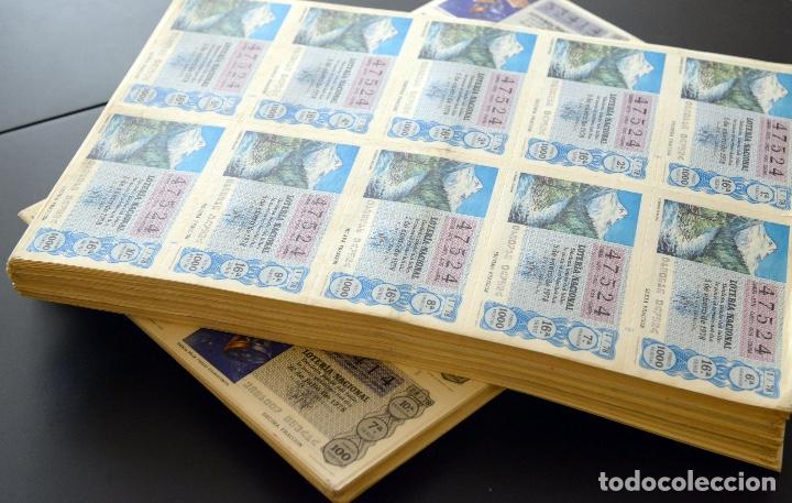 National Spanish Lottery: 379 hojas de Loteria Nacional a&ntilde;o 1978