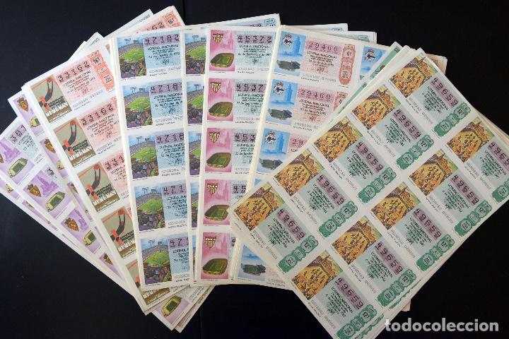 National Spanish Lottery: 102 hojas de Loteria Nacional a&ntilde;o 1982