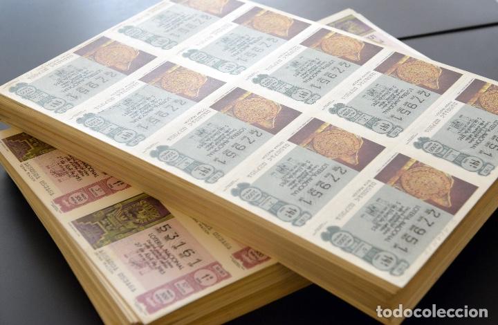 National Spanish Lottery: 428 hojas de Loteria Nacional a&ntilde;o 1985