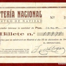 Lotería Nacional: LOTERÍA NACIONAL DEL AÑO 1944