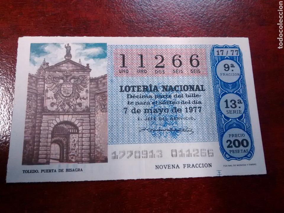 Loterie Nationale: Loter&iacute;a Nacional 7 Mayo 1977