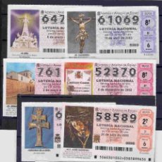 Lotería Nacional: LOTERÍA NACIONAL. LOTE DE 7 DÉCIMOS DIFERENTES DEL AÑO 2003. Lote 99203387