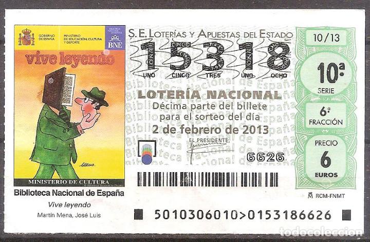 Loterie Nationale: LOTERIA NACIONAL,02/02/2013.