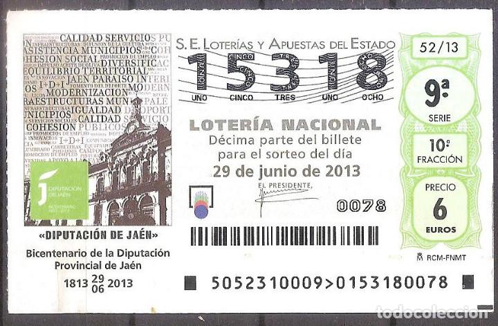 Loterie Nationale: LOTERIA NACIONAL,29/06/2013.