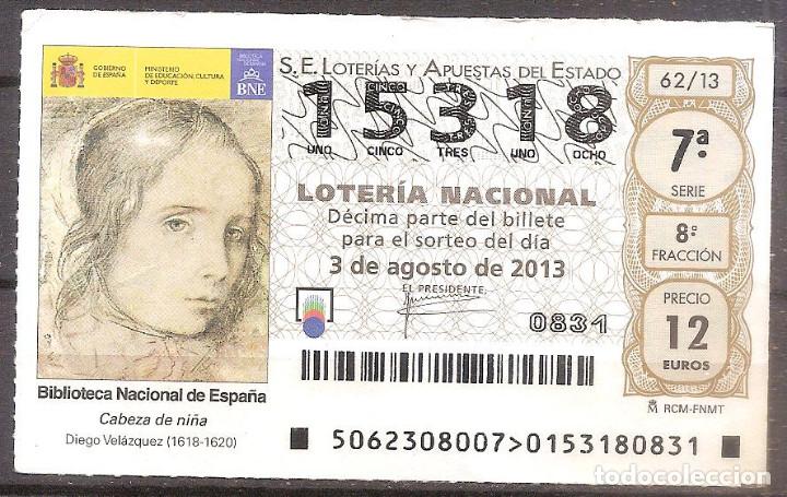 Loterie Nationale: LOTERIA NACIONAL,03/07/2013.