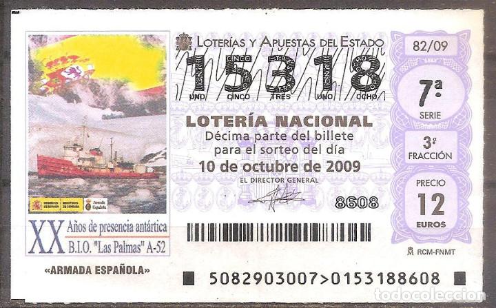 Loterie Nationale: LOTERIA NACIONAL,10/10/2009.