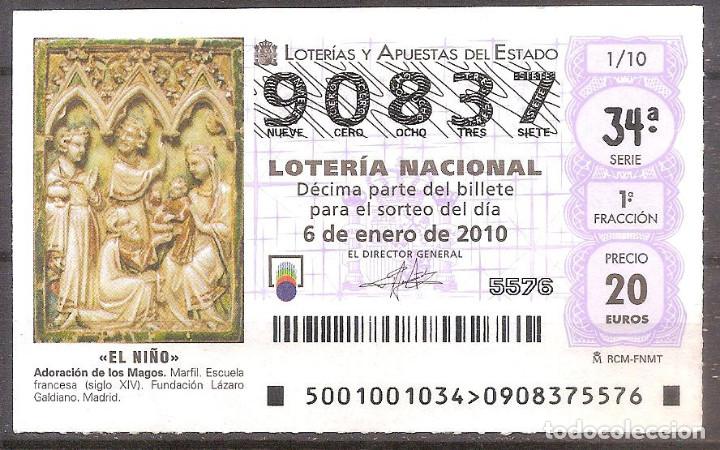 Loter&iacute;a Nacional: LOTERIA NACIONAL,06/01/2010.