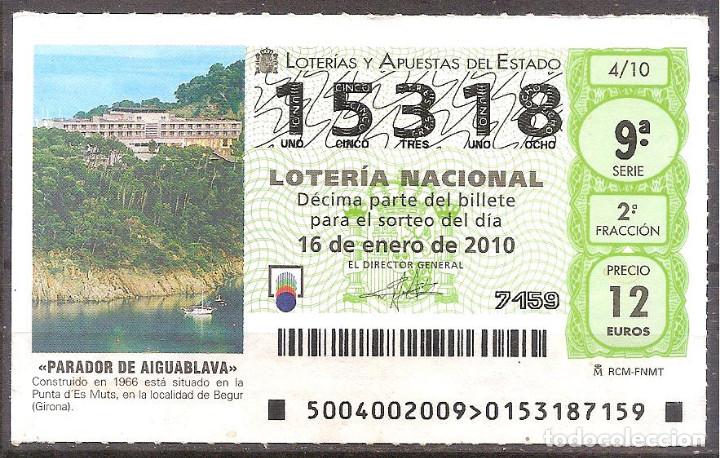 Loterie Nationale: LOTERIA NACIONAL,16/01/2010.