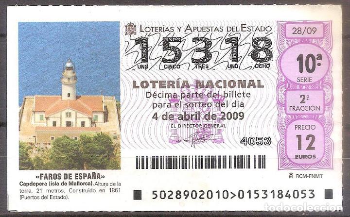 Loter&iacute;a Nacional: LOTERIA NACIONAL,04/04/2010.