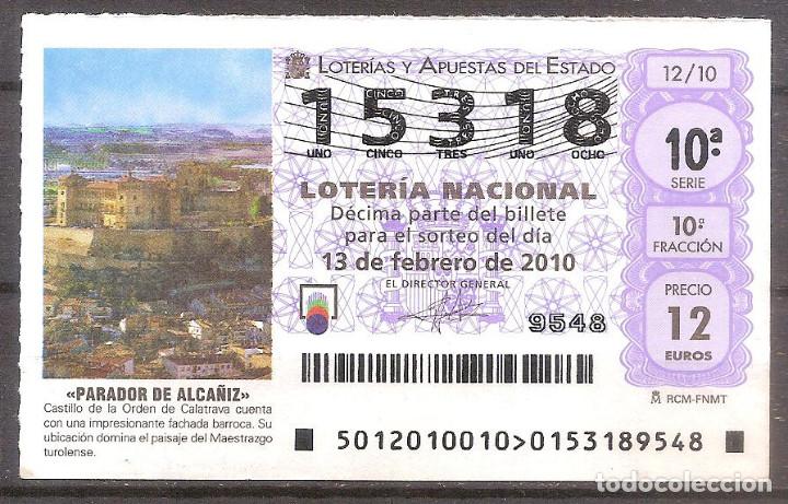 Loterie Nationale: LOTERIA NACIONAL,13/02/2010.