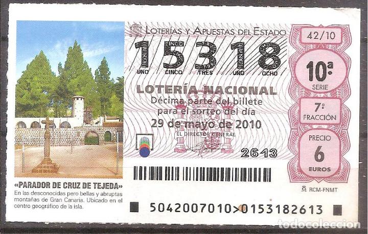 Loter&iacute;a Nacional: LOTERIA NACIONAL,29/05/2010.