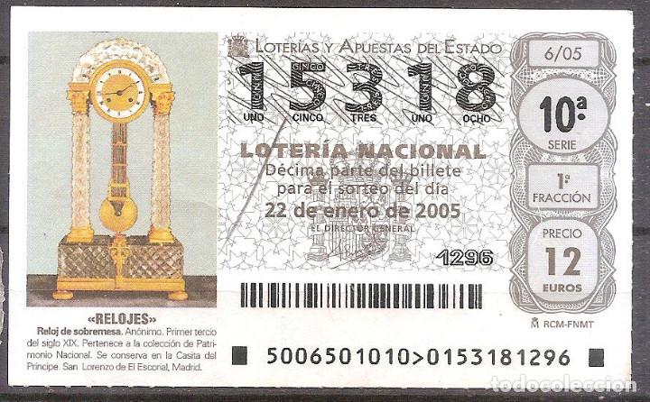 Lotaria Nacional: LOTERIA NACIONAL,22/01/2005.