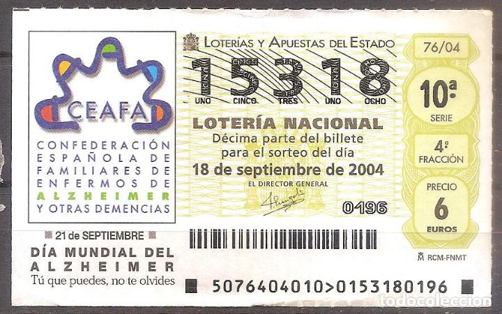 Lotaria Nacional: LOTERIA NACIONAL,18/11/2004.