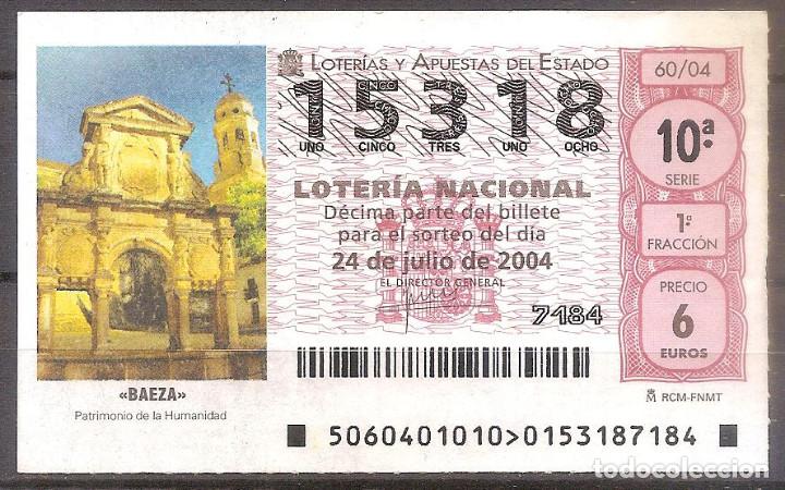 Lotaria Nacional: LOTERIA NACIONAL,24/07/2004.