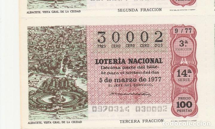 Loter&iacute;a Nacional: LOTERIA NACIONAL 1977 SORTEO 9 SERIE 14 &ordf; NUMERO 30002