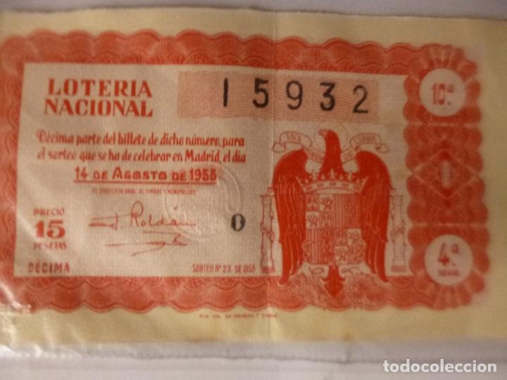 National Spanish Lottery: Sorteo 23 de 1953 agosto loter&iacute;a nacional