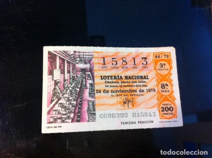 Nationale spanische Lotterie: D&Eacute;CIMO DE LOTER&Iacute;A NACIONAL (CINTA SIN FIN) 1979