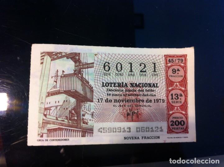 Lotaria Nacional: D&Eacute;CIMO DE LOTER&Iacute;A NACIONAL (GR&Uacute;A DE CONTENEDORES) 1979