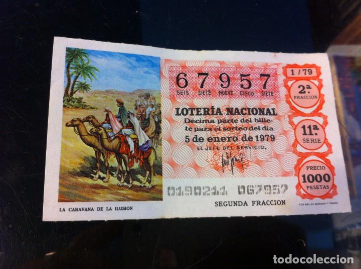 National Spanish Lottery: D&Eacute;CIMO DE LOTER&Iacute;A NACIONAL (LA CARAVANA DE LA ILUSI&Oacute;N) 1979