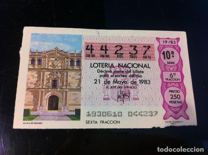 National Spanish Lottery: D&Eacute;CIMO DE LOTER&Iacute;A NACIONAL (ALCAL&Aacute; DE HENARES) 1983