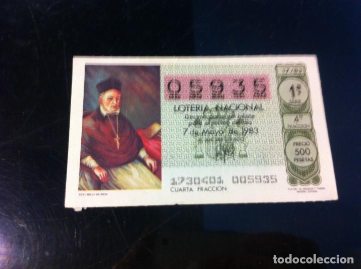 Lotaria Nacional: D&Eacute;CIMO DE LOTER&Iacute;A NACIONAL (FRAY DIEGO DE DEZA) 1983
